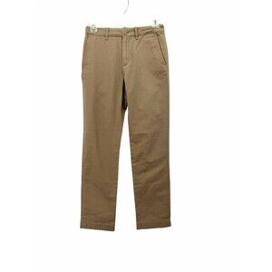 Crewcuts Boys Dark Khaki Straight Chino Pants